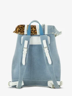 PAUL MARIUS Sacs À Dos|Sacs À Dos|MonLégionnaire Chimère - Denim / Blanc