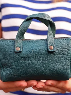 PAUL MARIUS Porte-Monnaie|MonPremier - Bleu Piscine