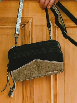PAUL MARIUS Mini Sacs|Paula - Argenté / Noir