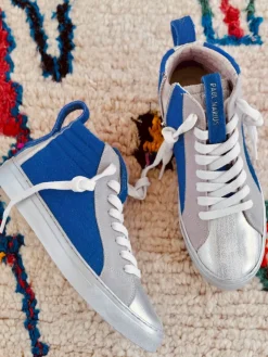 PAUL MARIUS Pm001 - Baskets Montantes|Pm001 - Baskets Montantes|PM001 - Bleu Vif