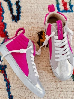 PAUL MARIUS Pm001 - Baskets Montantes|Pm001 - Baskets Montantes|PM001 - Fuchsia - 50'S - 40