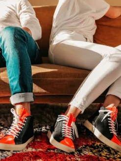 PAUL MARIUS Pm001 - Baskets Montantes|Pm001 - Baskets Montantes|PM001 - Néon Orange