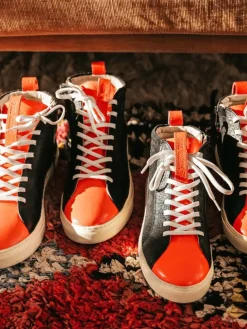 PAUL MARIUS Pm001 - Baskets Montantes|Pm001 - Baskets Montantes|PM001 - Néon Orange