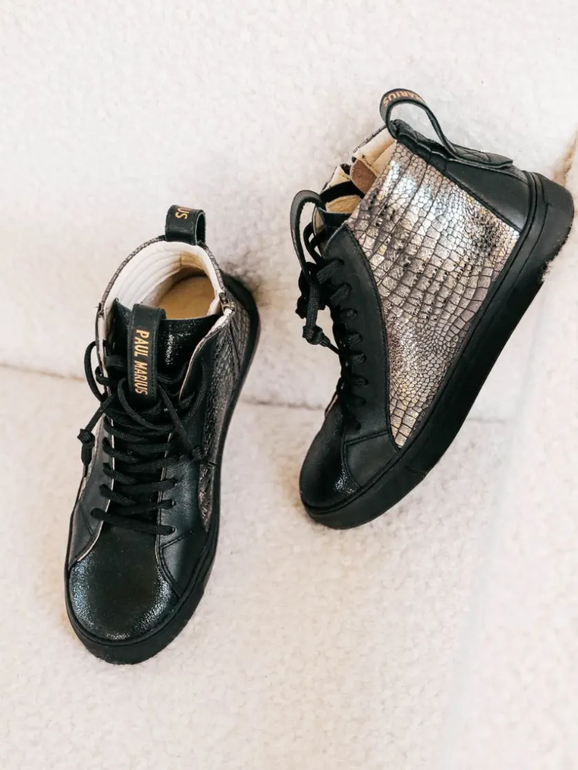 PAUL MARIUS Pm001 - Baskets Montantes|PM001 - Onyx - 41