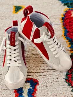 PAUL MARIUS Pm001 - Baskets Montantes|Pm001 - Baskets Montantes|PM001 - Rouge Écarlate
