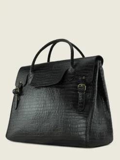 PAUL MARIUS Sacs De Voyage|Sacs De Voyage|Rouen-Delhi Héritage - Noir De Jais