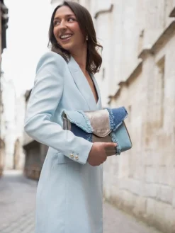 PAUL MARIUS Sacs Porté Épaule|Suzon M - Denim / Acier